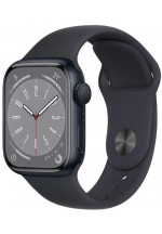 Apple Watch 8 41mm Midnight Aluminum Case with Sport Band